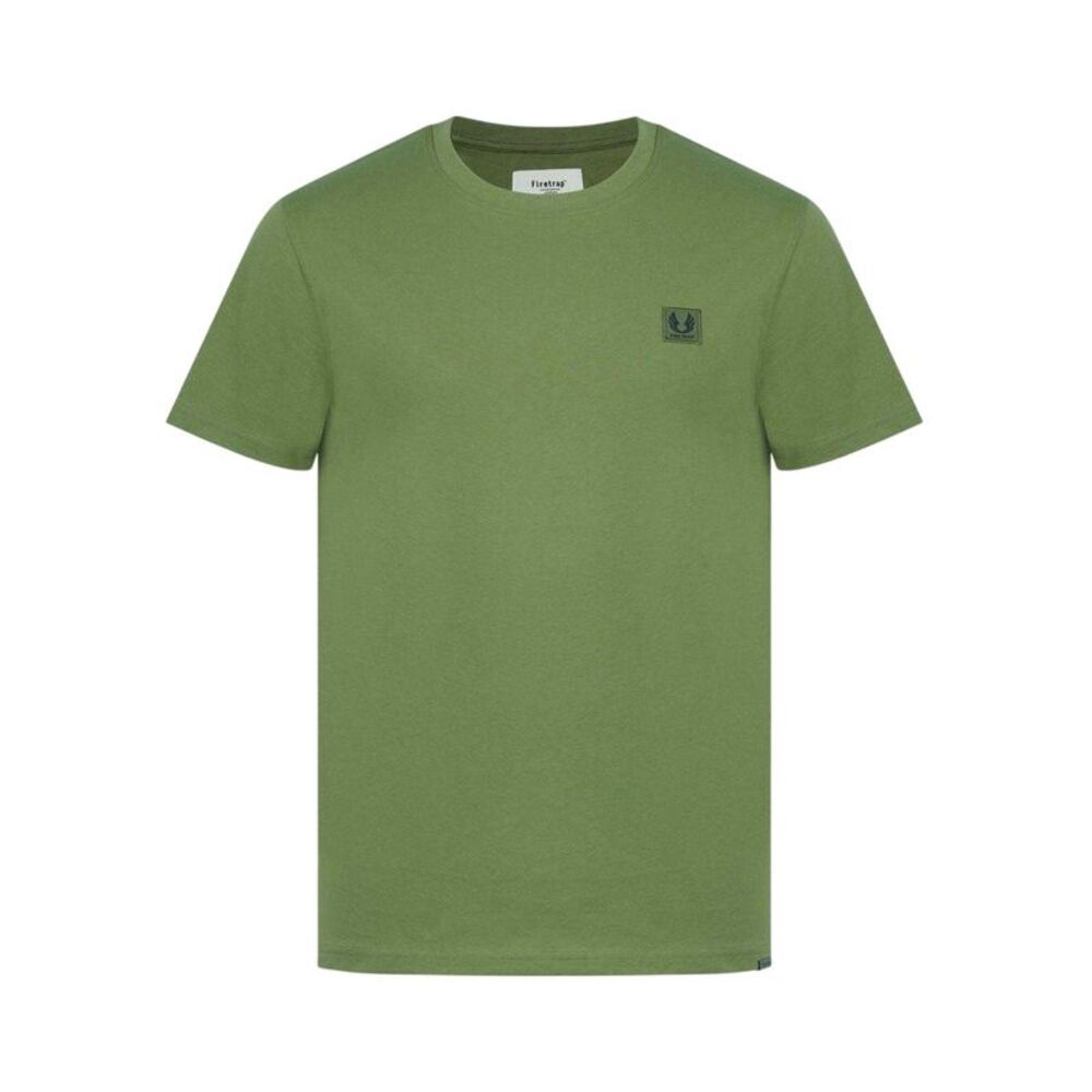 Firetrap Mens Cotton T-Shirt / Khaki Green